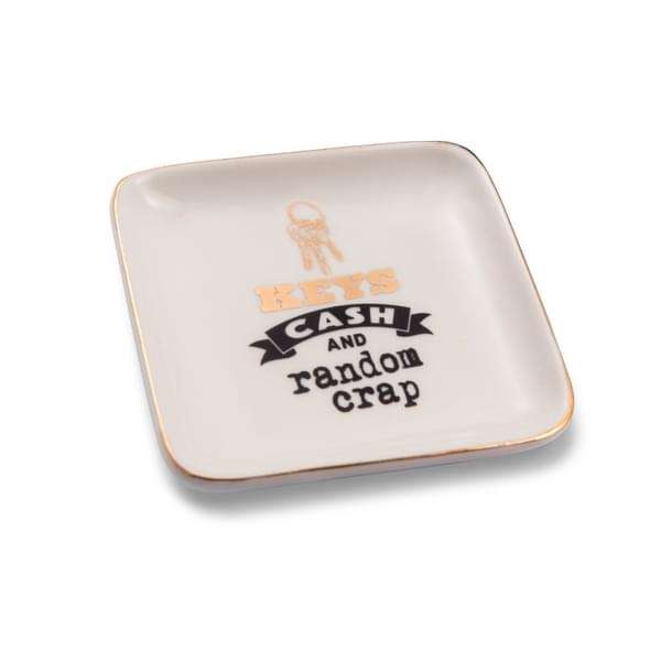 H&H Sentiments Trinket Dish - Keys, Cash & Random Crap