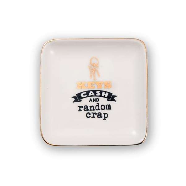 H&H Sentiments Trinket Dish - Keys, Cash & Random Crap