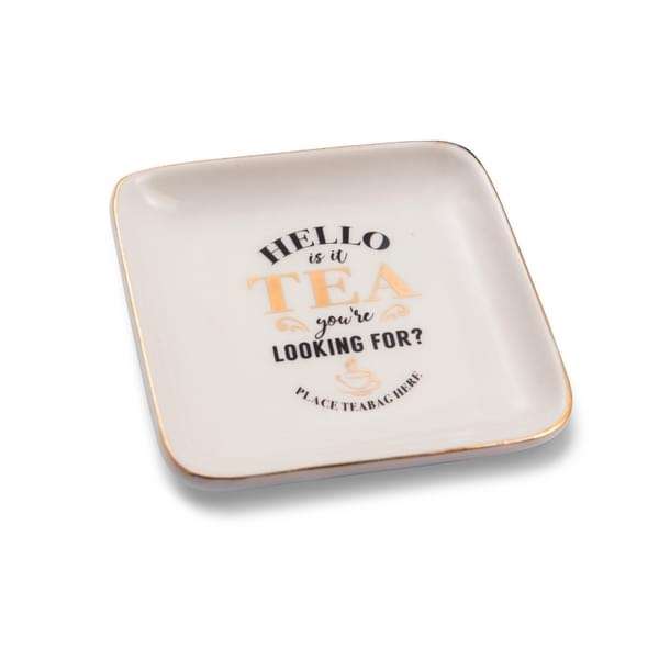 H&H Sentiments Trinket Dish - Hello, Is It Tea You're Looking For?