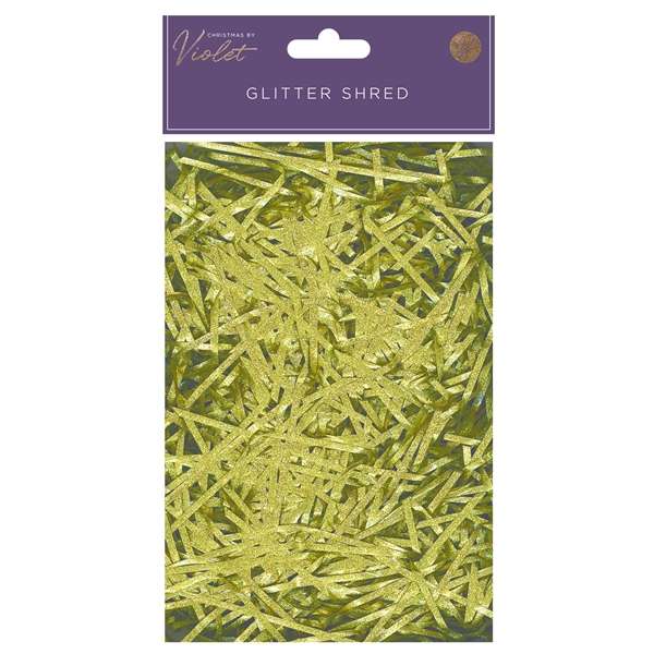 Glitter Shred Gold