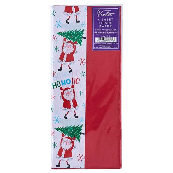 Tissue Sheets 4 Kids Santa