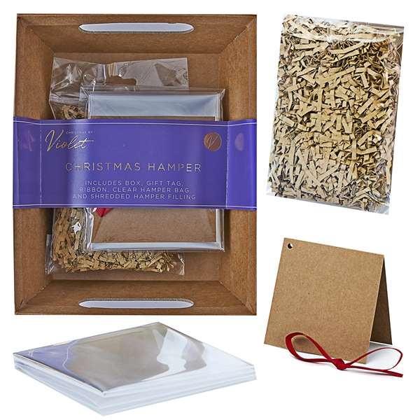 Gift Wrap Hamper 5pc Kraft
