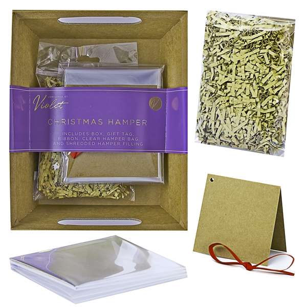 Gift Wrap Hamper 5pc Gold