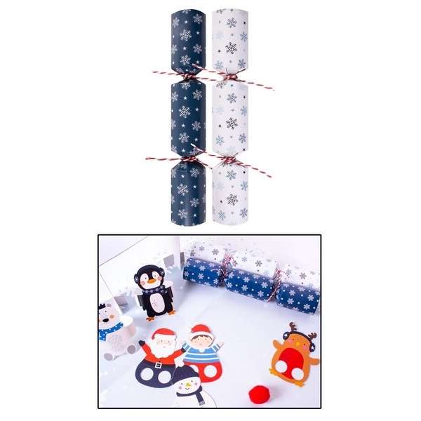 6 Frosty Football Game Crackers