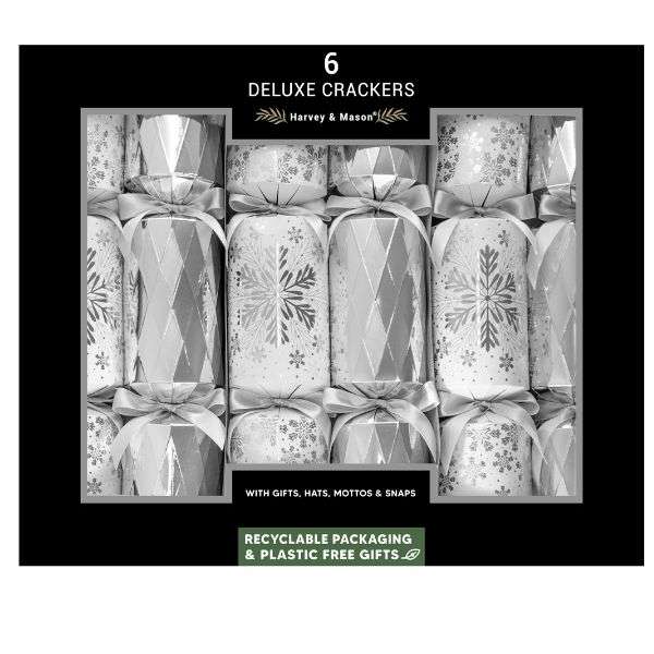 Christmas Crackers Deluxe 6 Snowflake