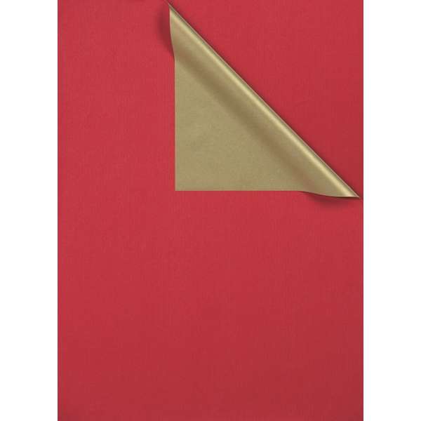 Christmas Counter Rolls 50m Red & Gold