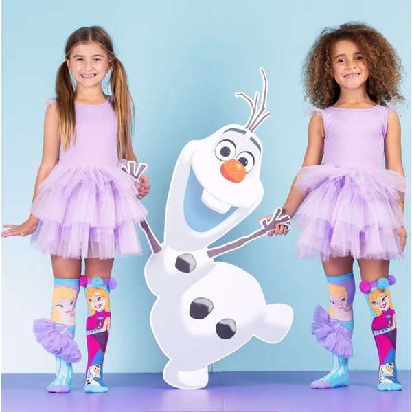 Disney Frozen Elsa & Anna Knitted Knee-High Socks Ages 6-99