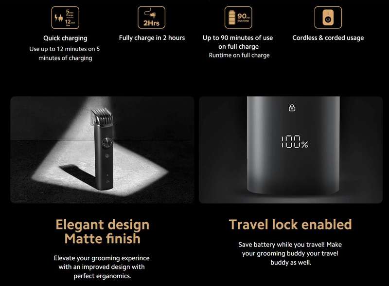 Xiaomi Grooming Kit Pro - Multiple Grooming Heads - IPX7 - Cordless Trimmer