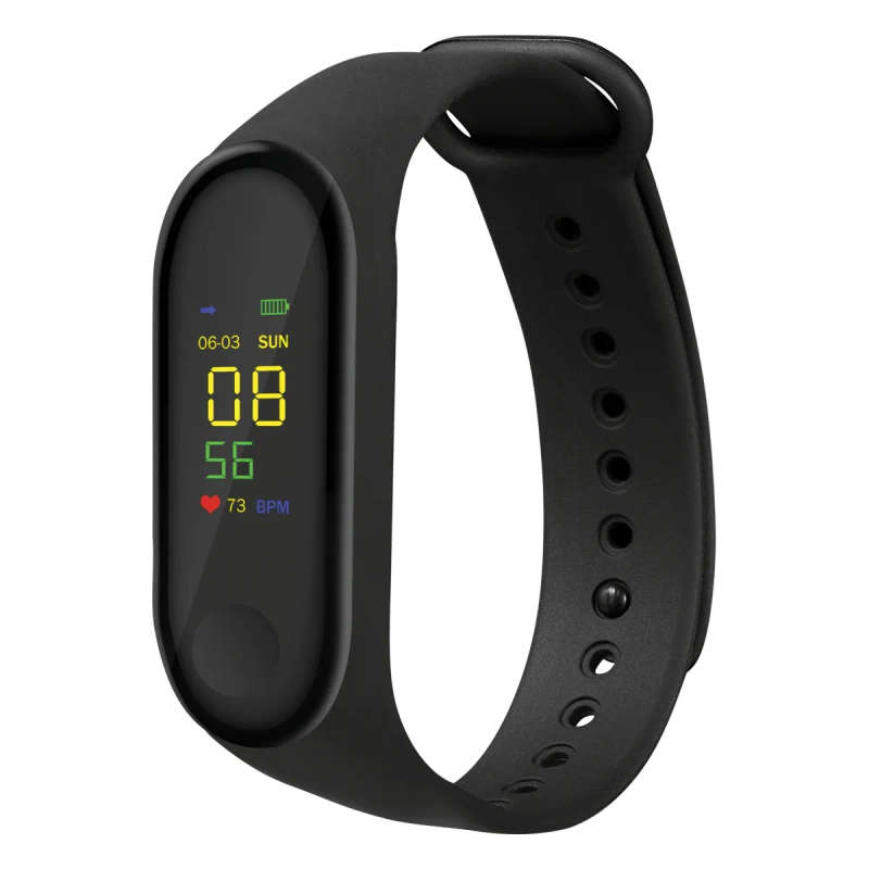 Amplify Sport Activity series Fitness Band - Black PDQ of 10