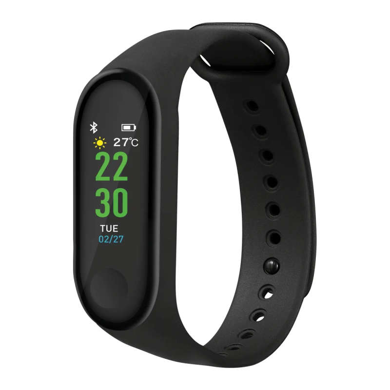 Amplify Sport Activity series Fitness Band - Black PDQ of 10