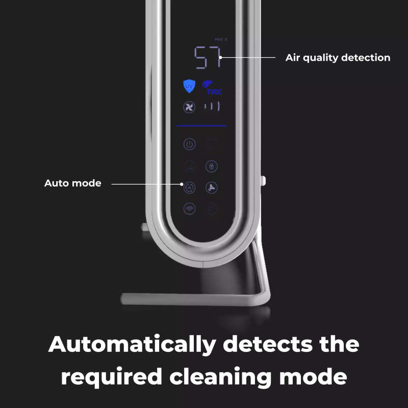 AENO Air Purifier AP2S - Wi-Fi, HEPA H13, Wall Mountable, UV Lamp