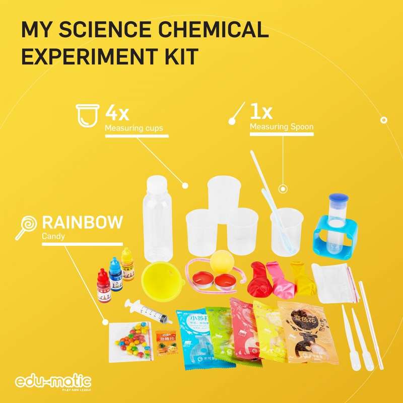 EDU - Science kit for the kitchen with 12 experiments