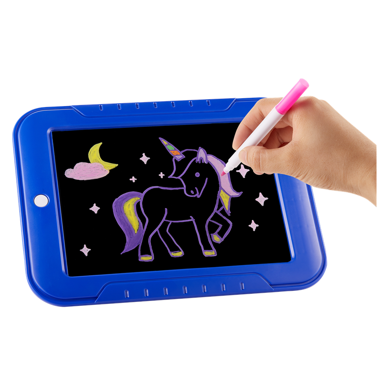 EDU - Light up drawing pad with 6 colours and stencils