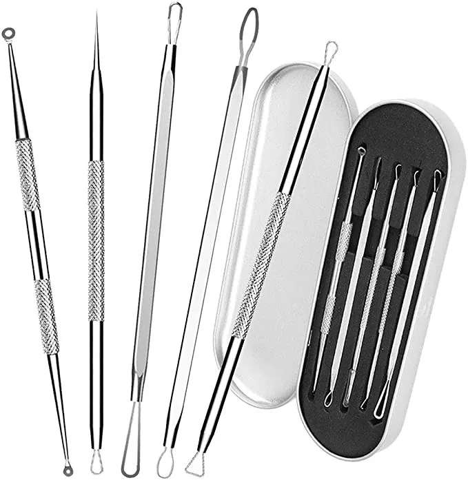 Gimme Blackhead, Pimple, and Comedone Remover Tool Kit