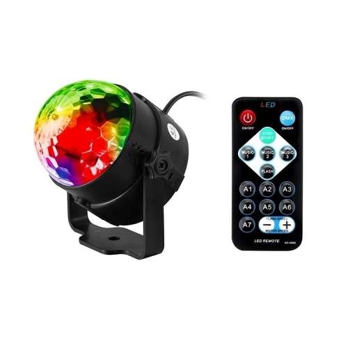 Sound Activated Mini LED Party Disco Club DJ Light Home Stage Light