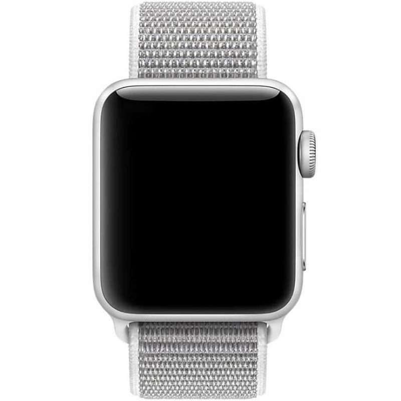 Velcro Nylon Strap for 42/44/45/49mm Apple Watch- Lime Green
