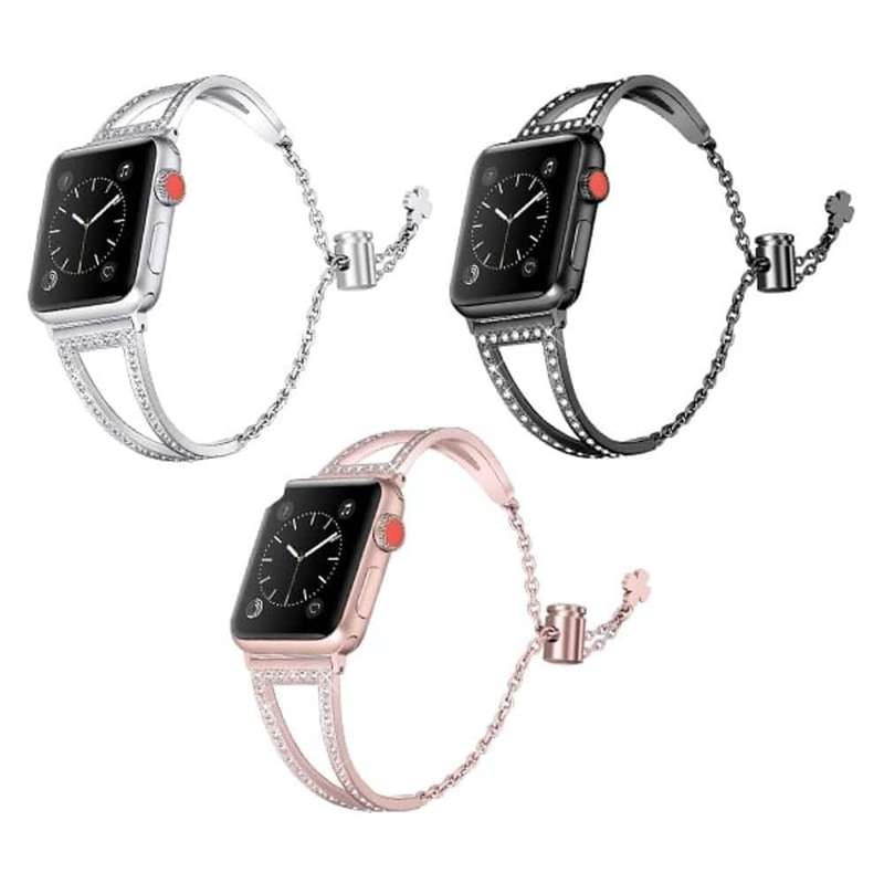 Jewellery Bracelet Strap for 38/40/41mm Apple Watch - Silver