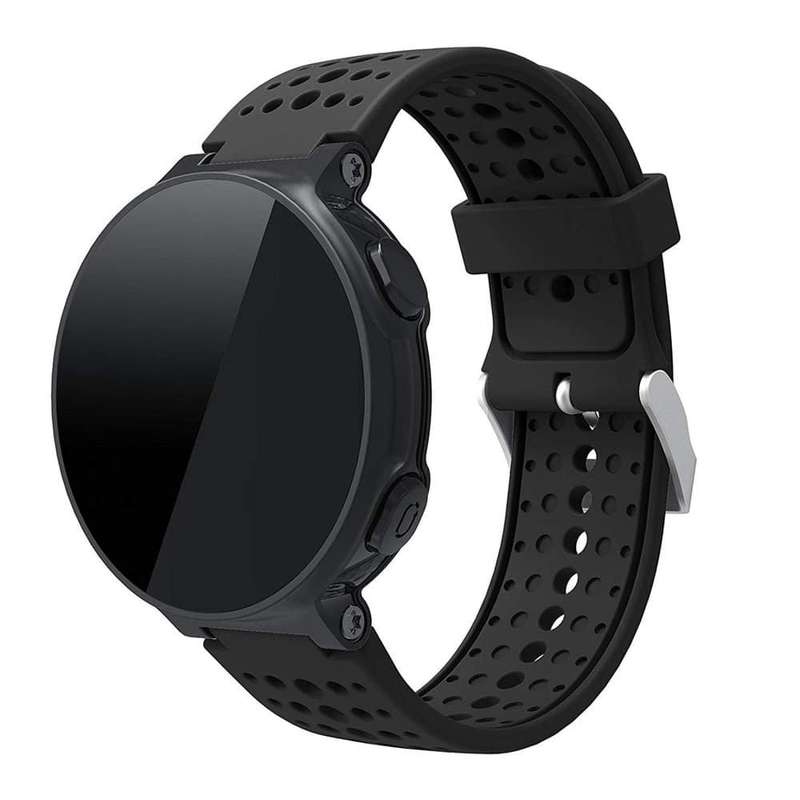 23mm Silicone Strap for Garmin Forerunner 220/230/235/620/630 - Navy