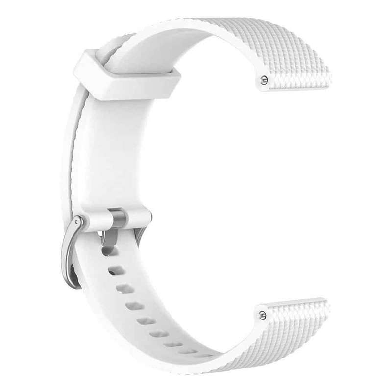 Silicone Quick Release Strap for Garmin Vivoactive 3/Forerunner 245/645/Venu/Suunto Fitness/Pola...