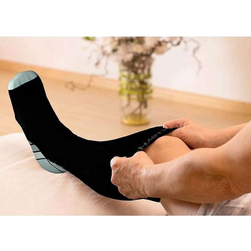 Compression Socks for Men & Woman L/XL - Grey