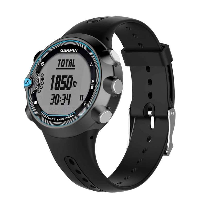 Replacement Silicone Strap for Garmin Swim - Black