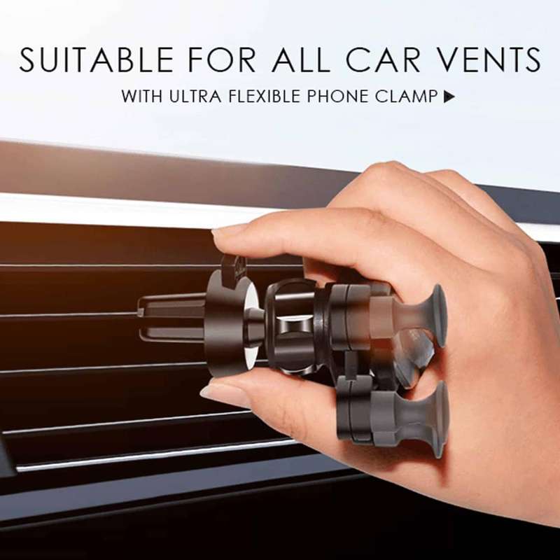 Car Driving Air Vent Gravity Handsfree Phone Mount Clip
