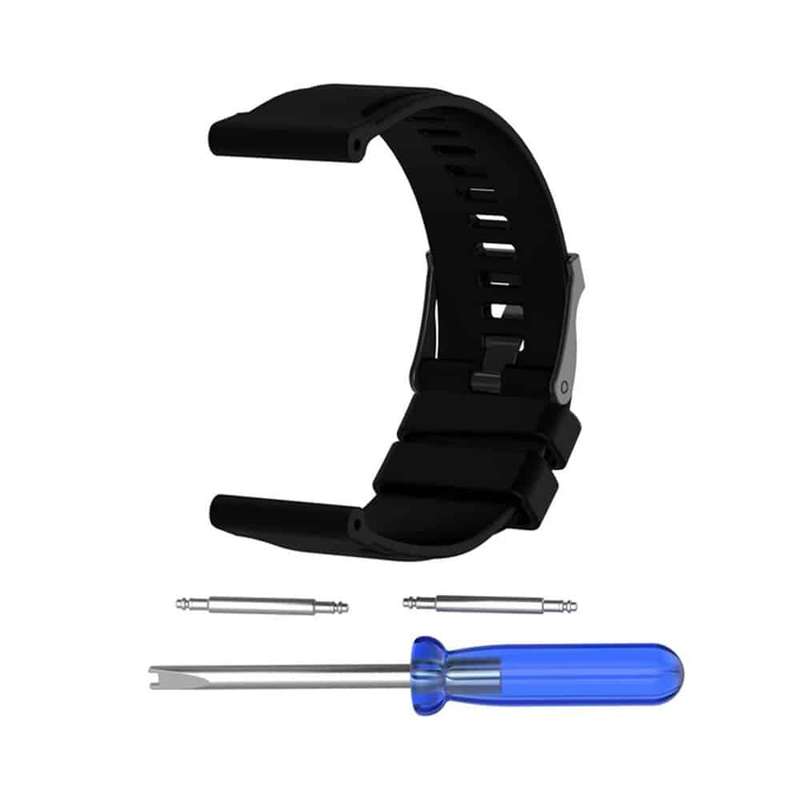 Suunto Traverse silicone strap - Black