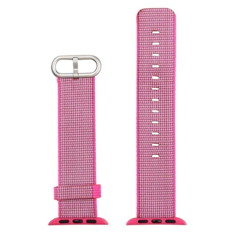 Nylon Strap for 42/44/45/49mm Apple Watch- Pink