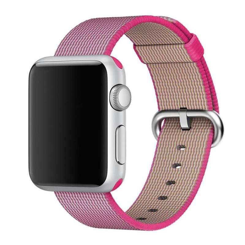 Nylon Strap for 42/44/45/49mm Apple Watch- Pink
