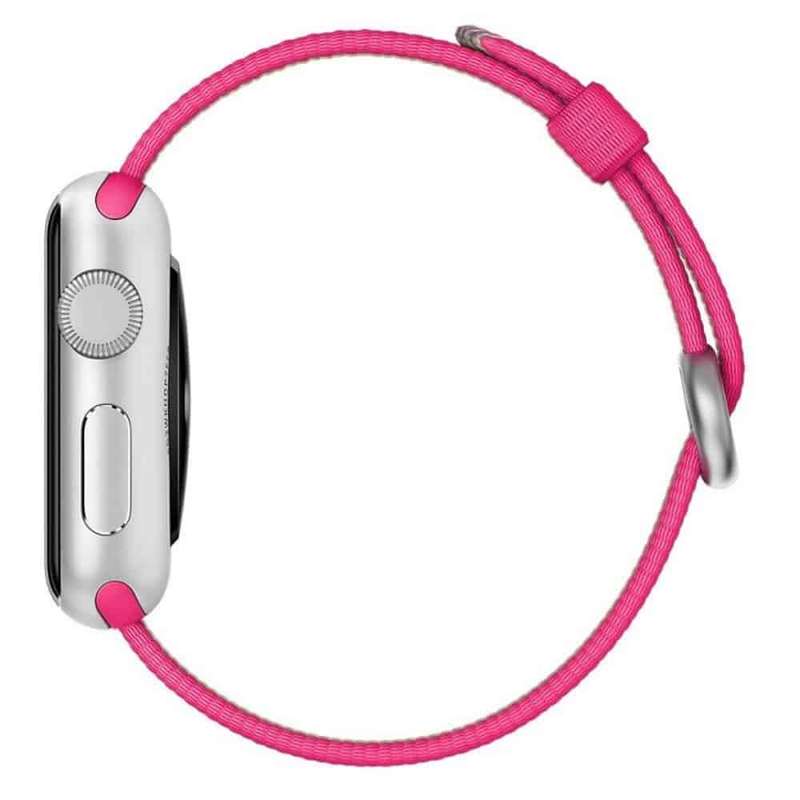 Nylon Strap for 42/44/45/49mm Apple Watch- Pink
