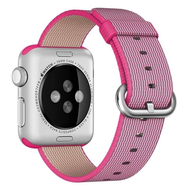 Nylon Strap for 42/44/45/49mm Apple Watch- Pink