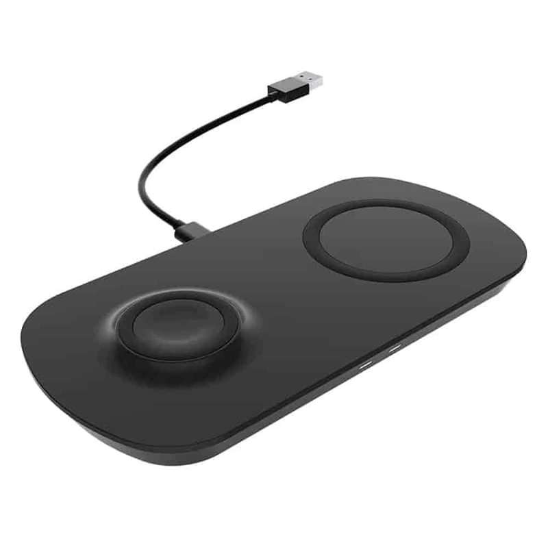 2-in-1 Wireless Charger for Samsung Gear Sport Watch/Earphones