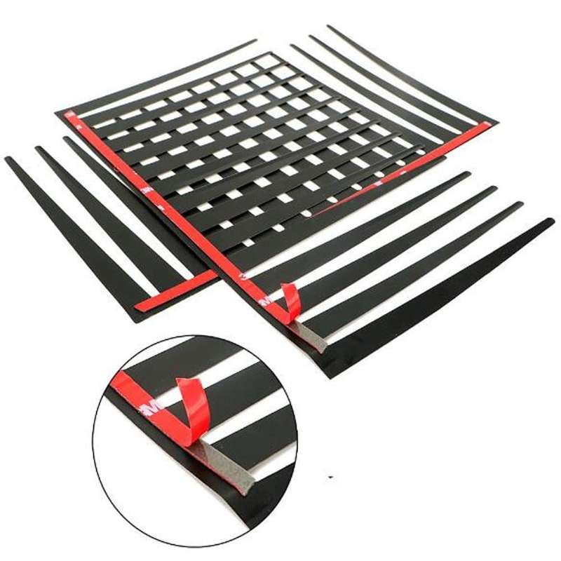 Car Bakkie Headlight Adjustable False Eyelashes Sticker Decor