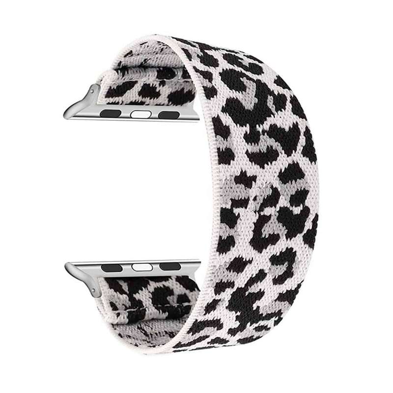 Nylon Strap for 38/40/41mm Apple Watch- Snow Leopard