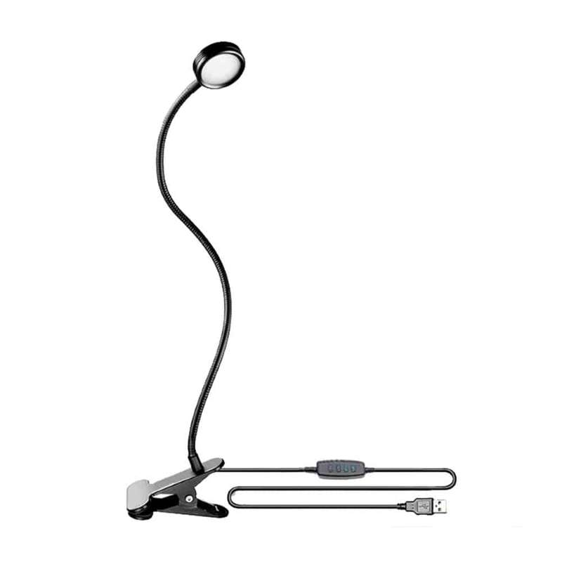 Selfie/ TikTok/ Vlog Clamp-On LED Ring Light & Phone Holder