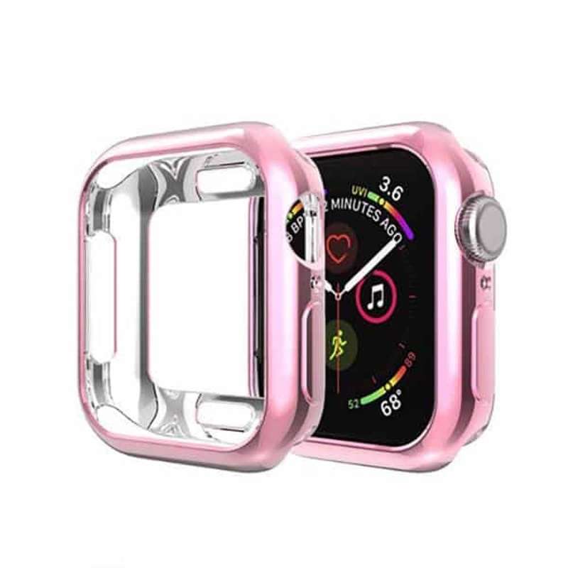 Protective frame case for Apple iWatch 7 (45mm) - Clear