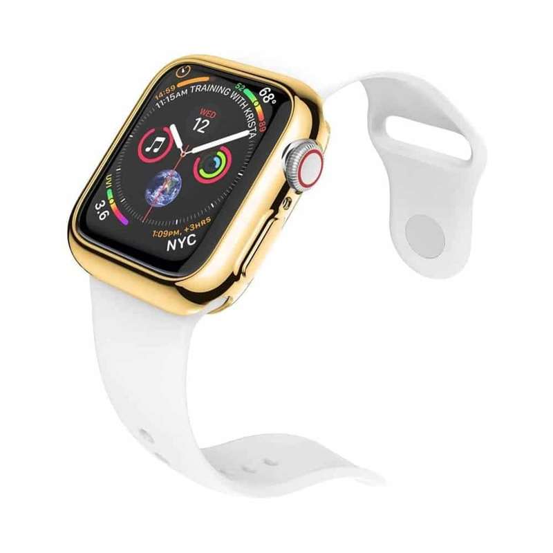 Protective frame case for Apple iWatch 7 (45mm) - Clear