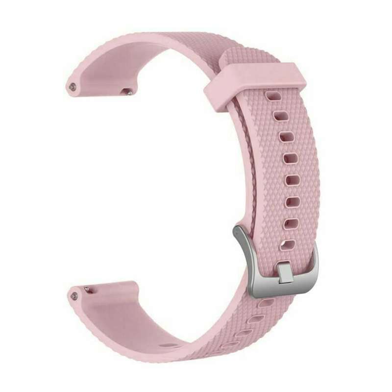 Silicone Quick Release Strap for Garmin Vivoactive 3/Forerunner 245/645/Venu/Suunto Fitness/Pola...