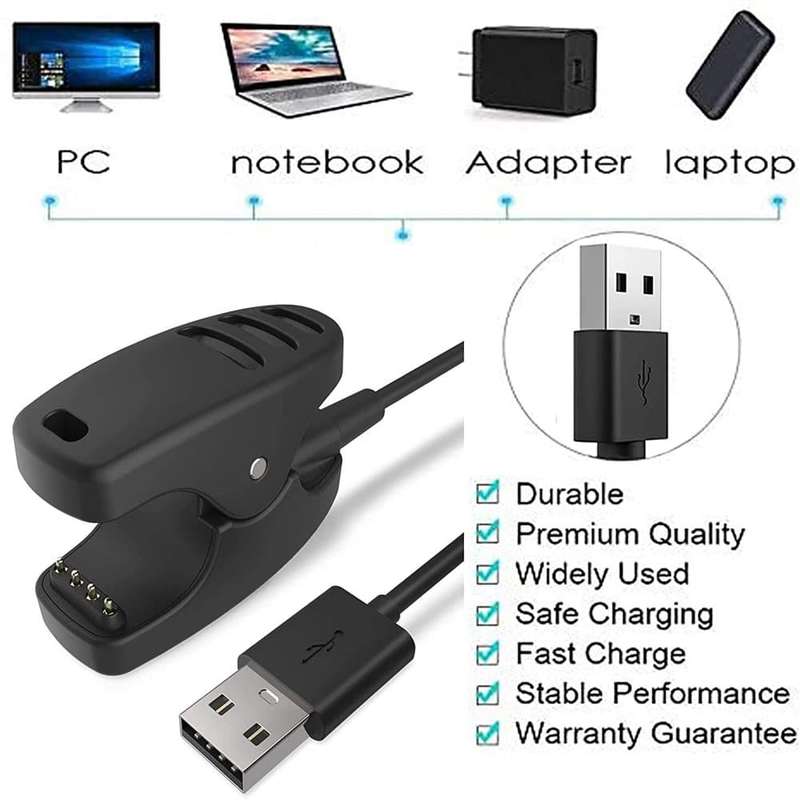 USB Charger Cable for Suunto 3/ 5/ Traverse/ Ambit 1/2/3