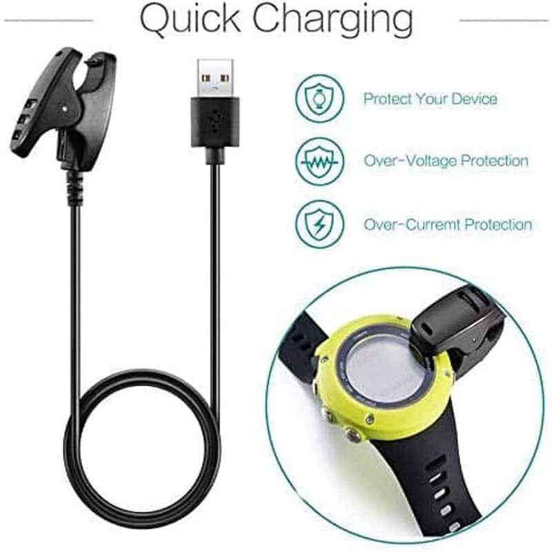 USB Charger Cable for Suunto 3/ 5/ Traverse/ Ambit 1/2/3