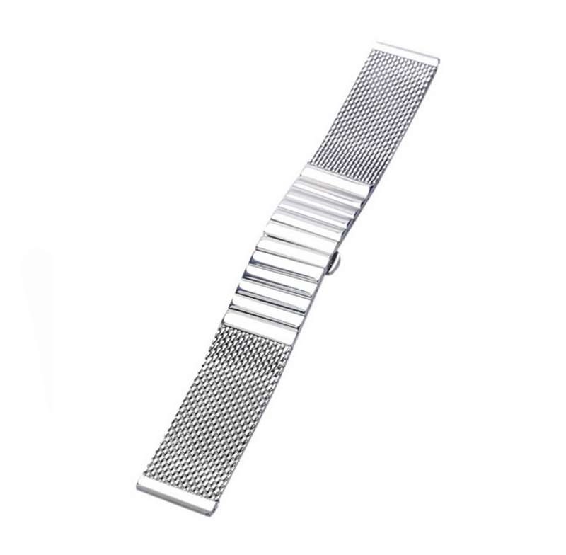 18mm Universal Stainless Steel Band - Silver