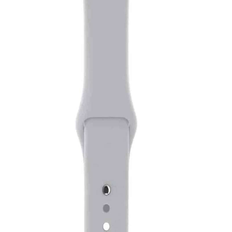 38/40/41mm Apple iWatch Silicone Strap (M-L)- Timberwolf Grey