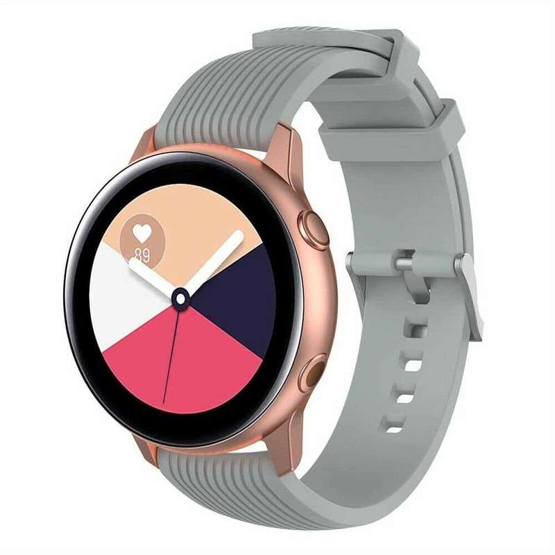 Killer Deals 20mm Silicone Strap for Samsung Galaxy Watch/ Gear Sport- Grey