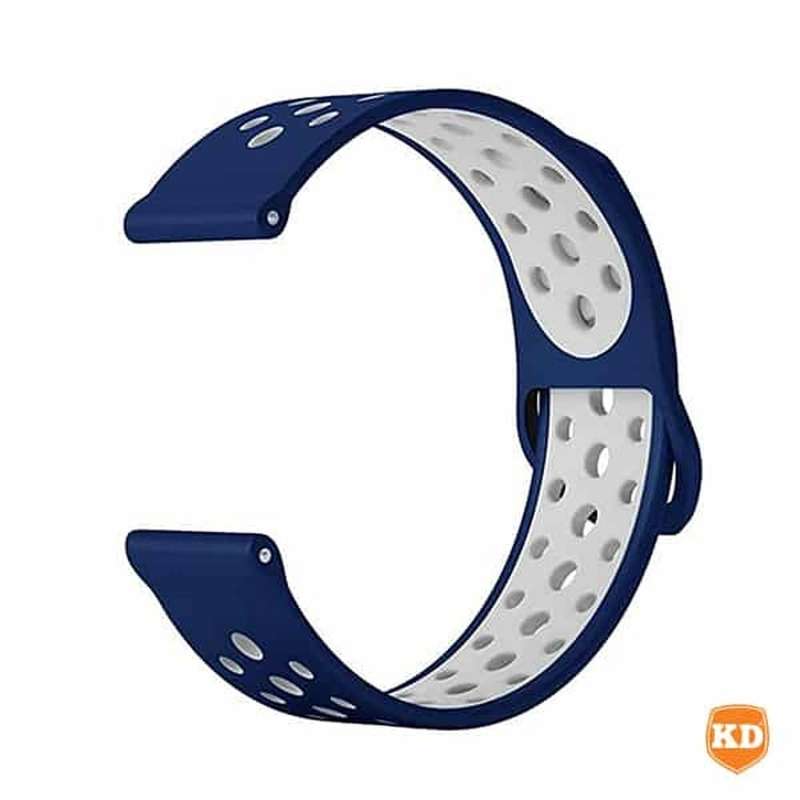 Killer Deals 20mm Perforated Silicone Strap for Samsung Gear Sport- x2 Combo