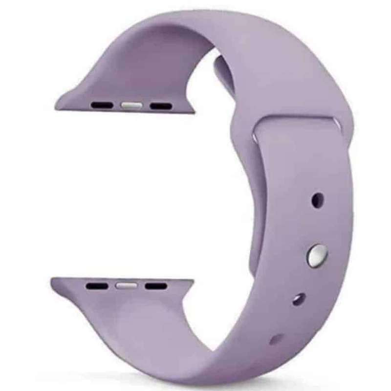 Silicone Strap for 38/40/41mm Apple Watch (S/M) - Lavender
