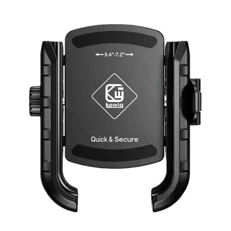 Motorcycle Bike Handlebar Mechanical Lock Phone Mount Holder