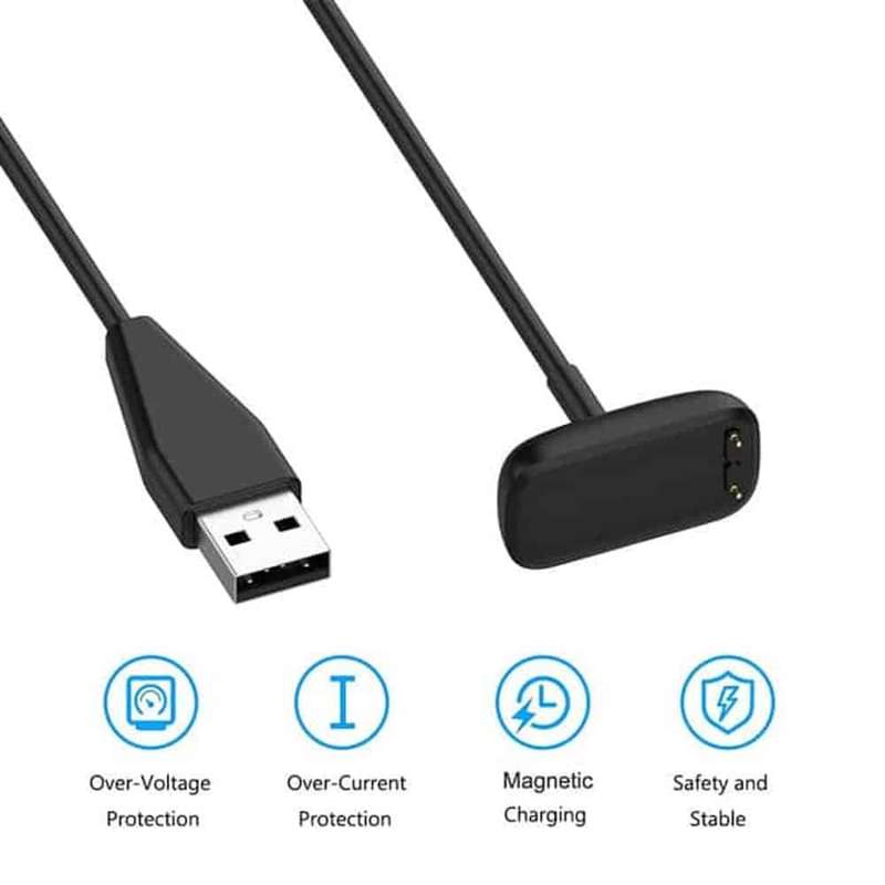 USB Cable Charger for Fitbit Charge 5/ Charge 6 / Luxe- 1m