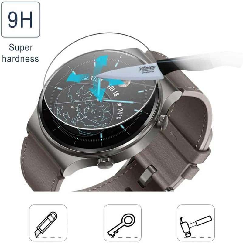 42mm Clear Glass Screen Protector for Garmin Forerunner 225