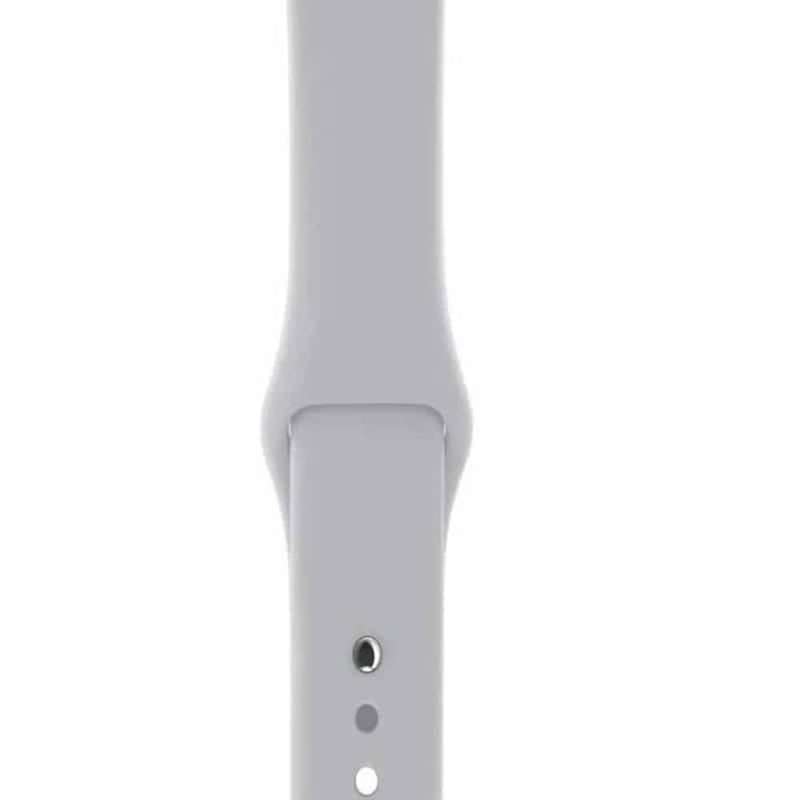 38/40/41mm Apple iWatch Silicone Strap (M-L)- Timberwolf Grey