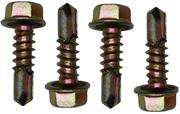 Solarix Hexagon Head Self Tapping Screw Pack of 4